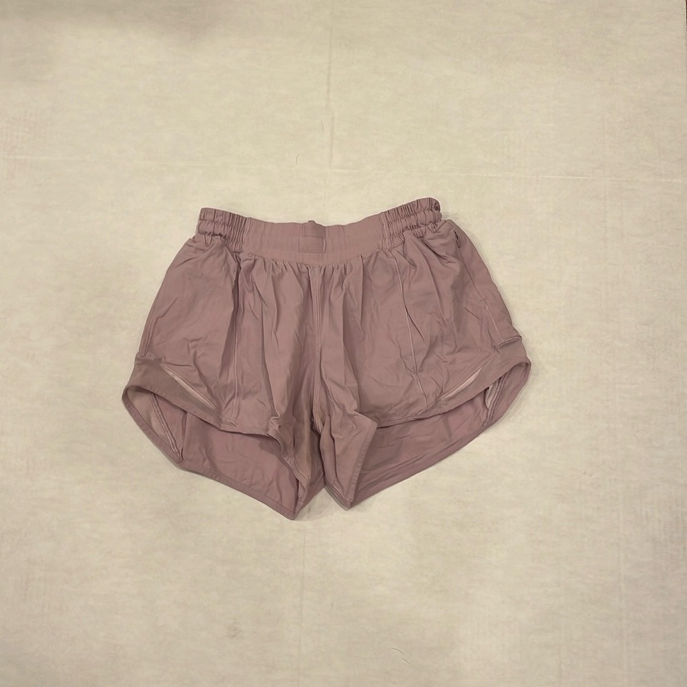 Dusty pink lululemon shorts hotty hot